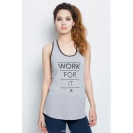 Майка для фитнеса женская The North Face W Ma Graphic Play Hard Tank, цвет: серый. T92XLOGAU. Размер L (48/50)