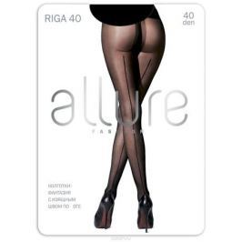Колготки Allure Riga 40, цвет: Nero (черный). Размер 4