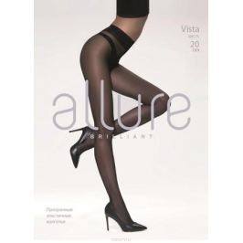Колготки Allure Vista 20, цвет: Nero (черный). Размер 5