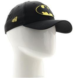 Бейсболка New Era Character 9forty Batman, цвет: черный, желтый. 11379829-BLK. Размер универсальный