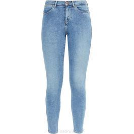 Джинсы женские Wrangler High Skinny, цвет: синий. W27HFS15L. Размер 32-32 (48-32)