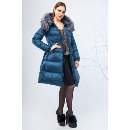 Куртка женская Clasna, цвет: бирюзовый. CW17D-133DP. Размер M (44)