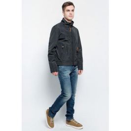 Ветровка мужская Baon, цвет: темно-синий. B607004_Deep Navy Checked. Размер L (50)