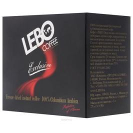Lebo Exclusive кофе растворимый порционный, 25 шт х 2 г