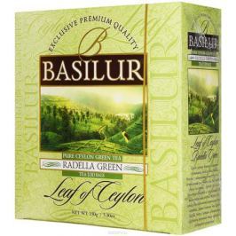 Basilur Radella зеленый чай в пакетиках, 100 шт