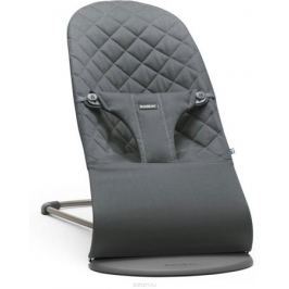 BabyBjorn Кресло-шезлонг Bouncer Bliss Cotton цвет антрацитовый
