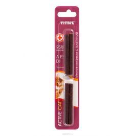 TitBit Колбаски мясные ActiveCat с телятиной, 4 шт