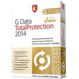 G Data TotalCare 2014. Лицензия на 1 год (на 3 ПК)